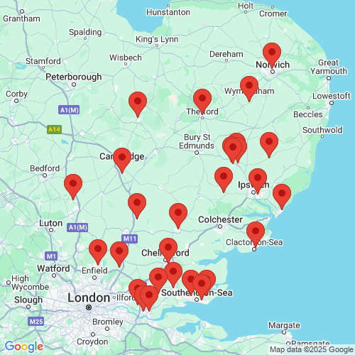 Map of Recent Inspections