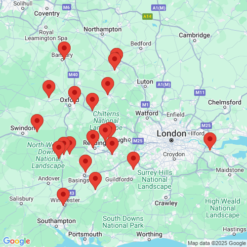 Map of Recent Inspections