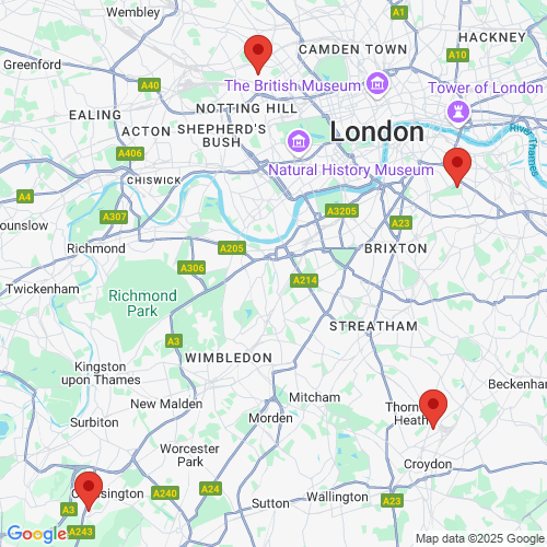 Map of Recent Inspections