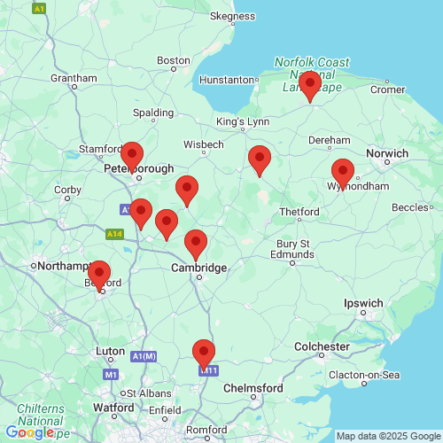 Map of Recent Inspections