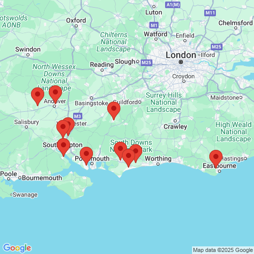 Map of Recent Inspections