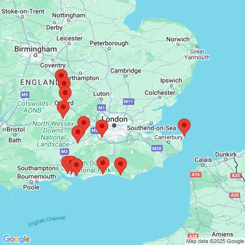 Map of Recent Inspections