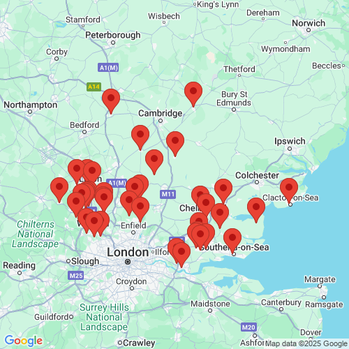 Map of Recent Inspections