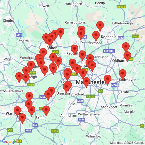 Map of Recent Inspections