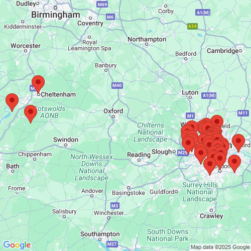 Map of Recent Inspections