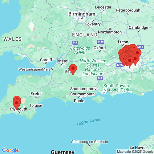 Map of Recent Inspections