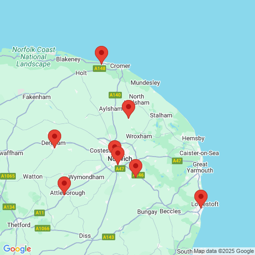 Map of Recent Inspections