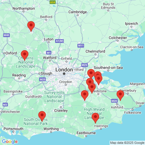 Map of Recent Inspections