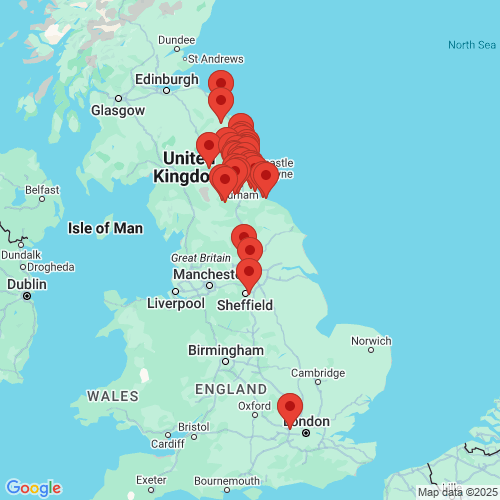 Map of Recent Inspections