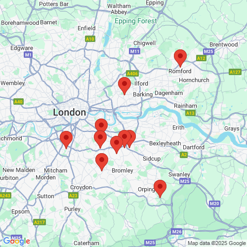 Map of Recent Inspections