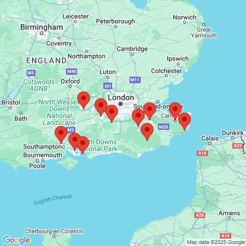 Map of Recent Inspections