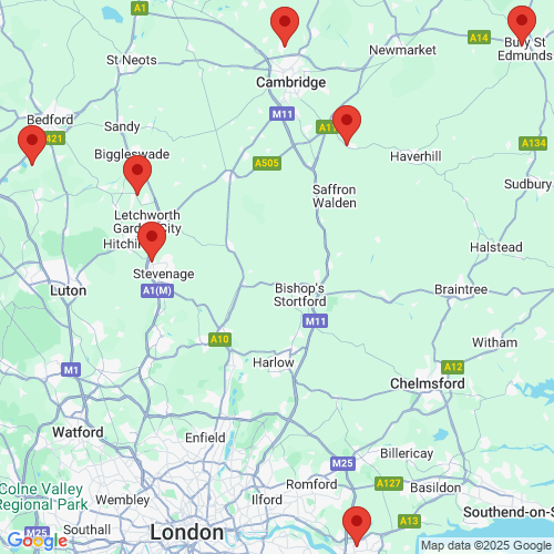 Map of Recent Inspections