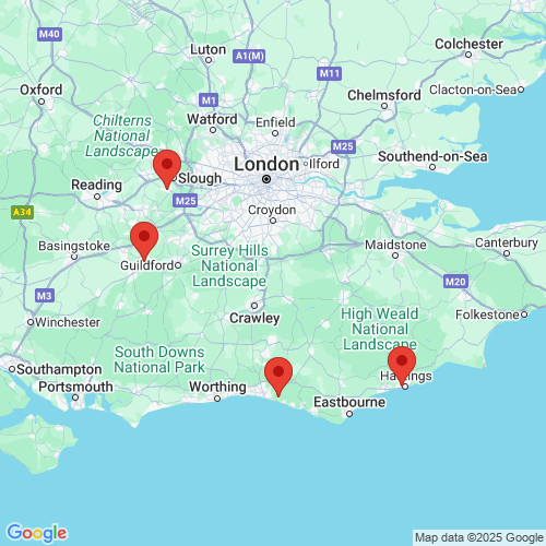 Map of Recent Inspections