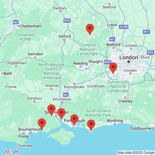 Map of Recent Inspections