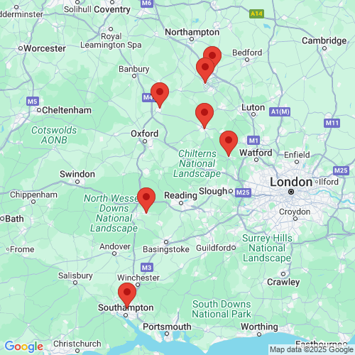 Map of Recent Inspections