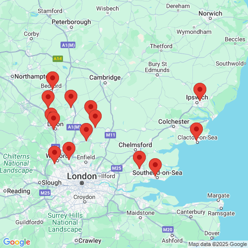 Map of Recent Inspections