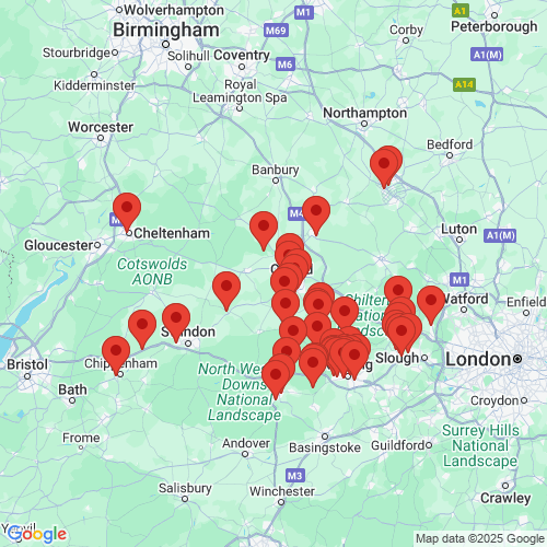 Map of Recent Inspections