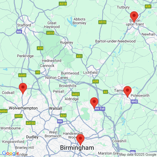 Map of Recent Inspections