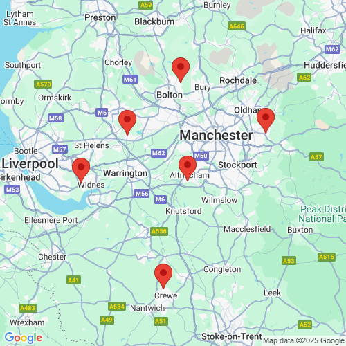 Map of Recent Inspections
