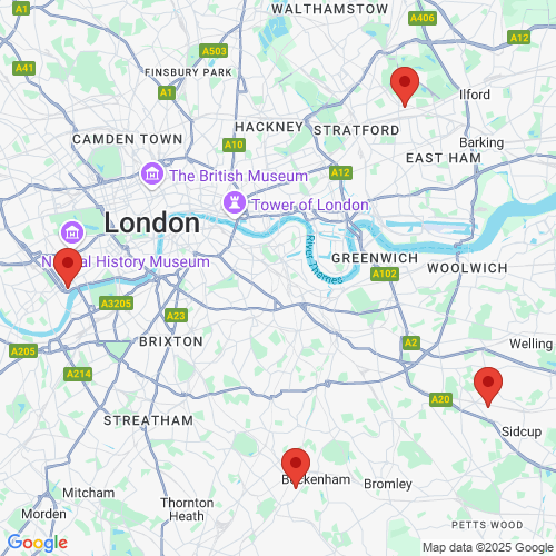 Map of Recent Inspections