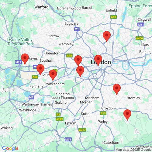 Map of Recent Inspections