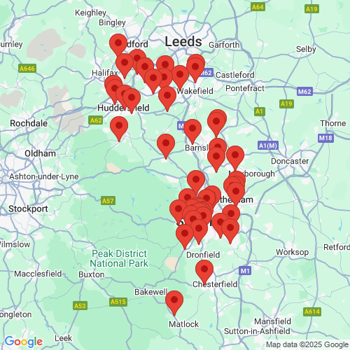 Map of Recent Inspections