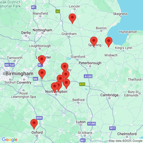Map of Recent Inspections