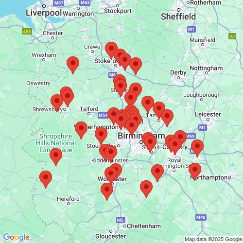 Map of Recent Inspections