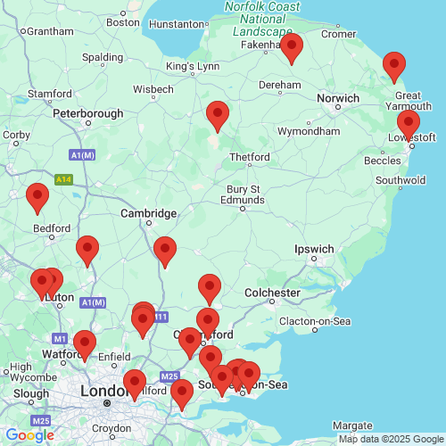 Map of Recent Inspections