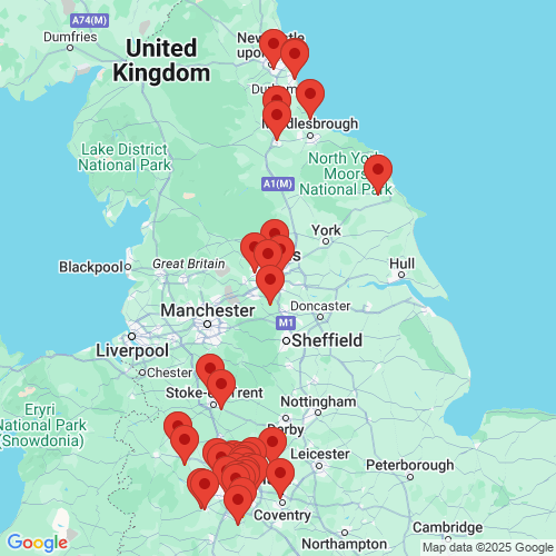 Map of Recent Inspections