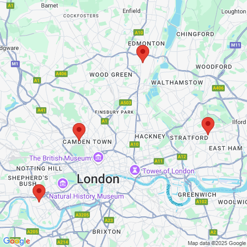 Map of Recent Inspections