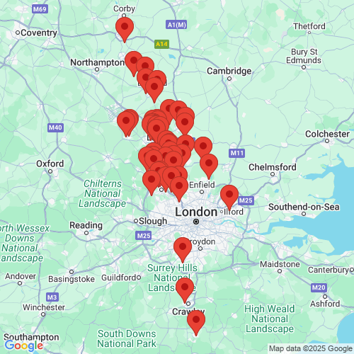 Map of Recent Inspections