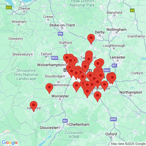 Map of Recent Inspections