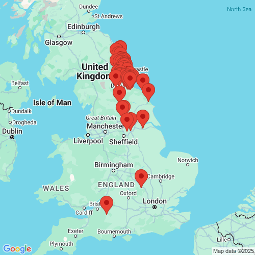Map of Recent Inspections