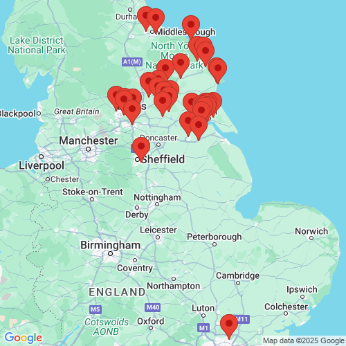 Map of Recent Inspections