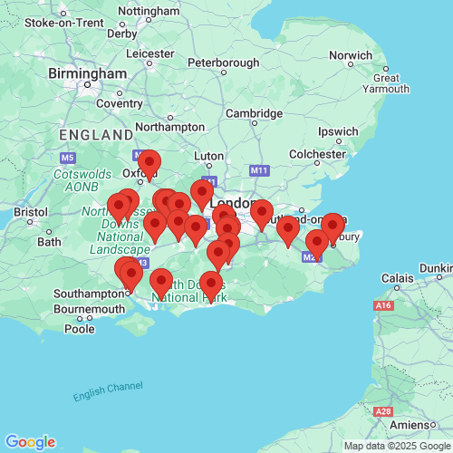 Map of Recent Inspections