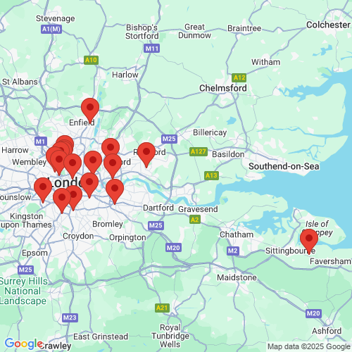 Map of Recent Inspections