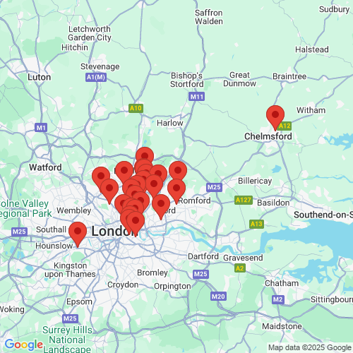 Map of Recent Inspections