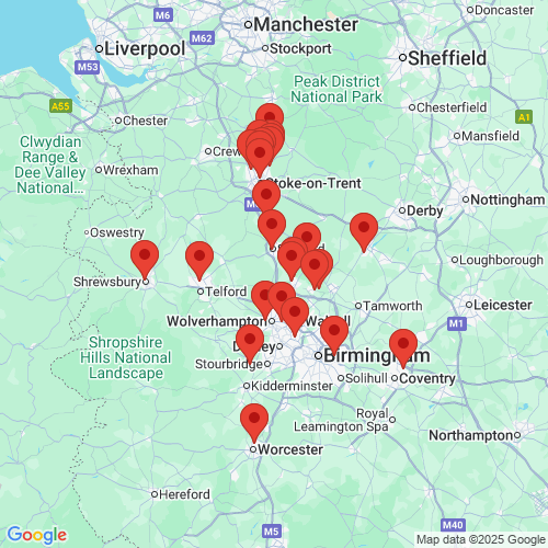 Map of Recent Inspections