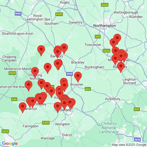Map of Recent Inspections