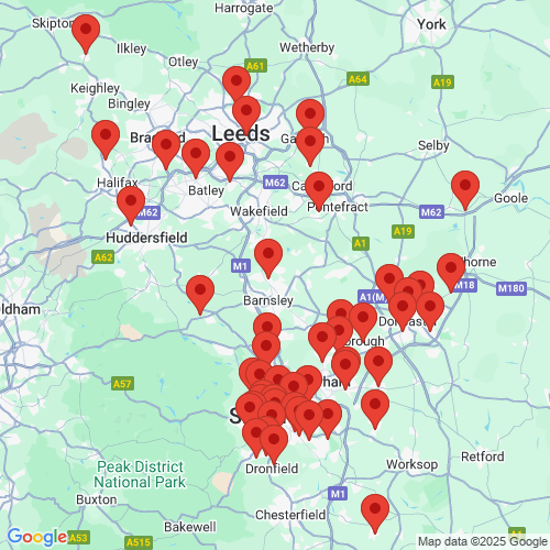 Map of Recent Inspections