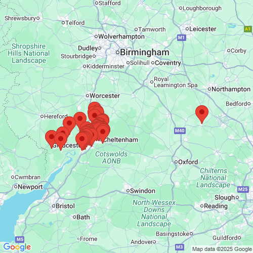 Map of Recent Inspections