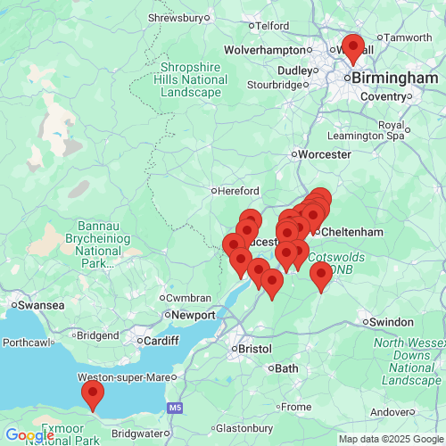 Map of Recent Inspections