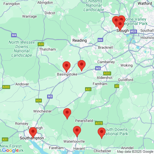 Map of Recent Inspections