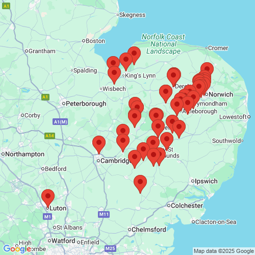 Map of Recent Inspections