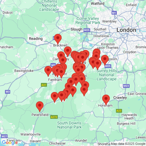 Map of Recent Inspections