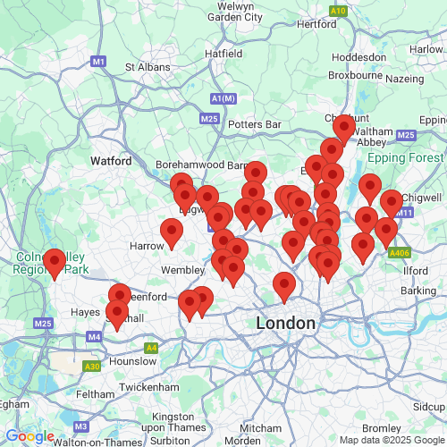 Map of Recent Inspections