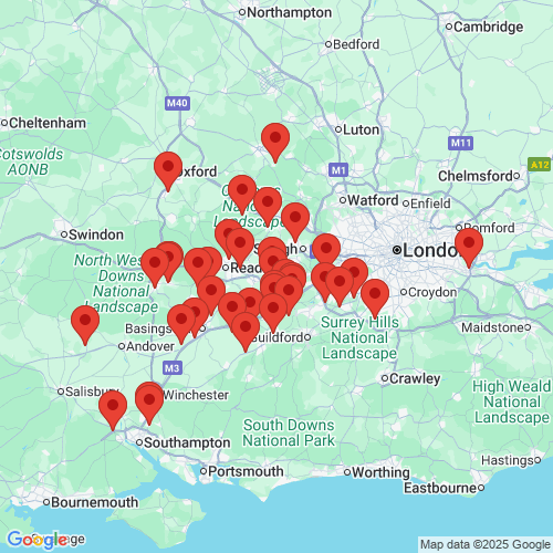 Map of Recent Inspections