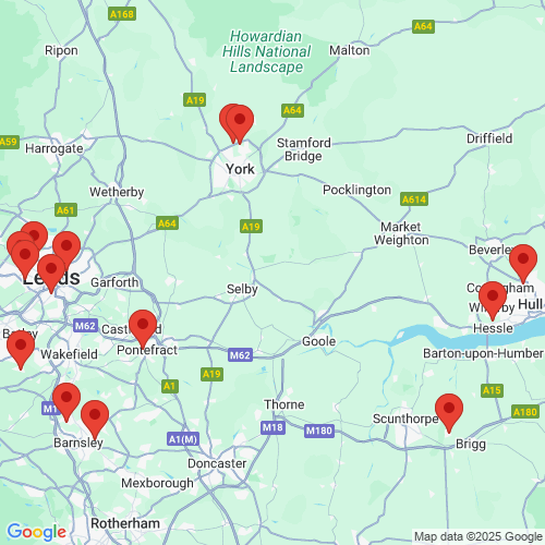 Map of Recent Inspections