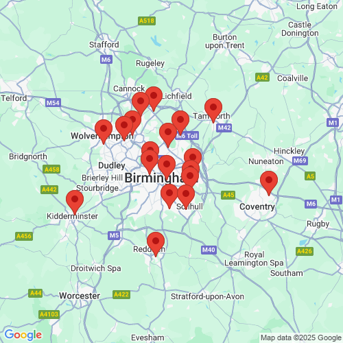 Map of Recent Inspections